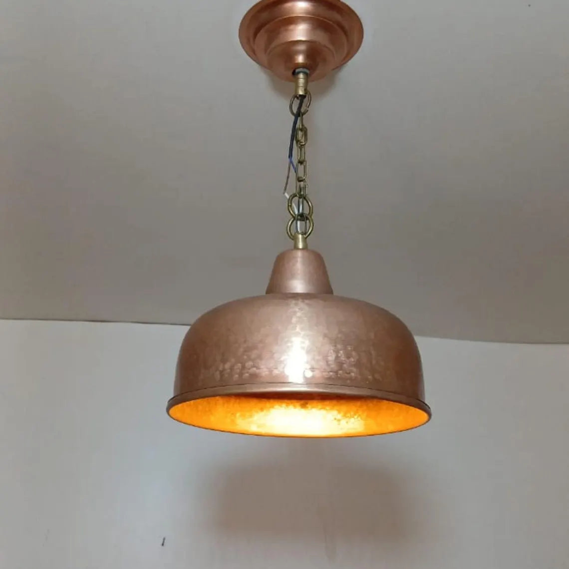 Moroccan Copper Wall Lamp