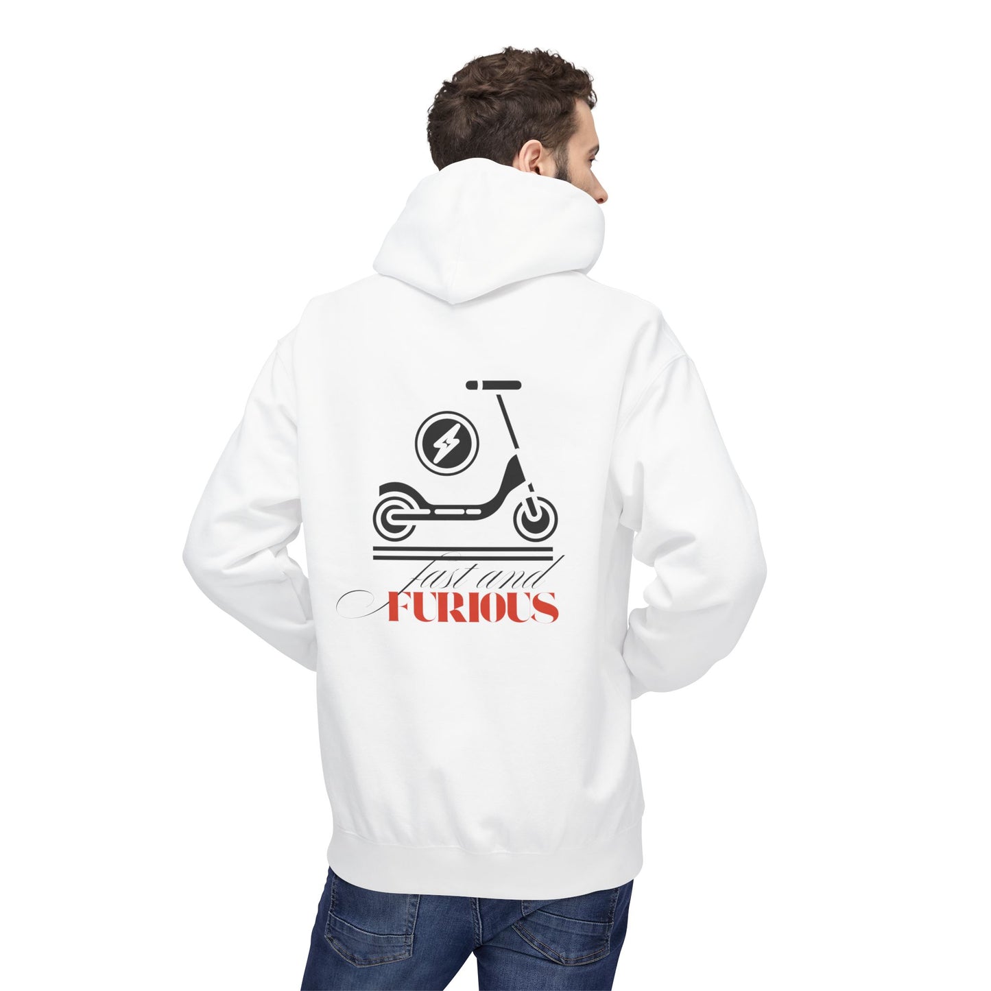 Fierce Electric Scooter Hoodie | Stylish Unisex Fleece, Perfect for Casual Wear, Gifts for Him/Her, Cozy Streetwear, Comfy Loungewear
