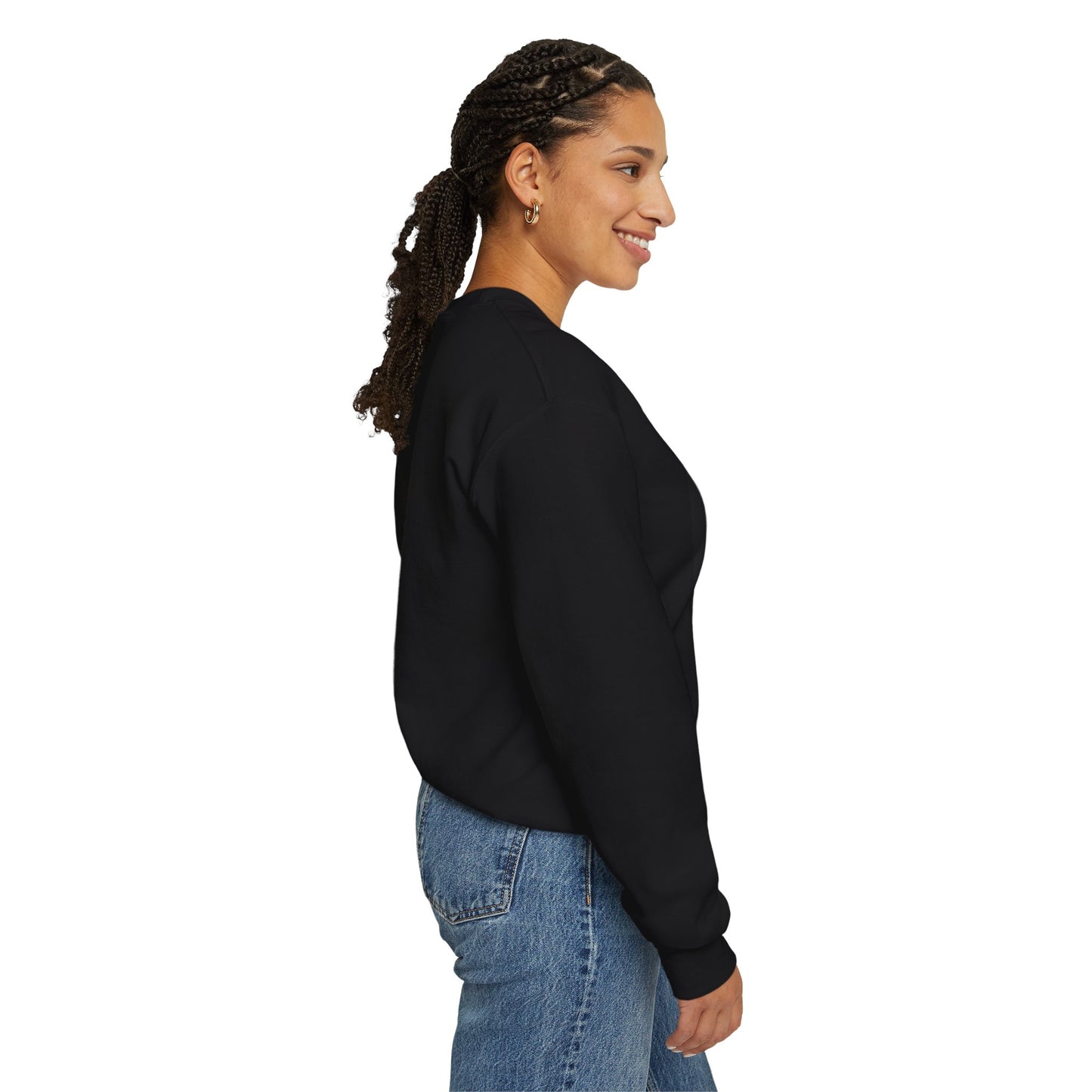 Overthinking Solution Crewneck Sweatshirt | Cozy Unisex Sweatshirt for Self-Care, Relaxation, Gift for Friends, Thoughtful Apparel