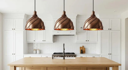 Hammered Solid Copper Dome Pendant Light, Rustic Chandelier, Copper Light Fixture, Ceiling Light